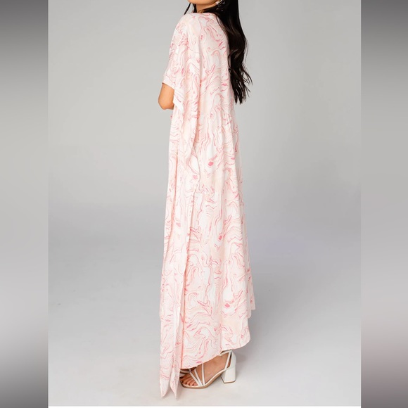 Buddy Love MAMIE CAFTAN MAXI DRESS - PEACHES - Picture 5 of 9